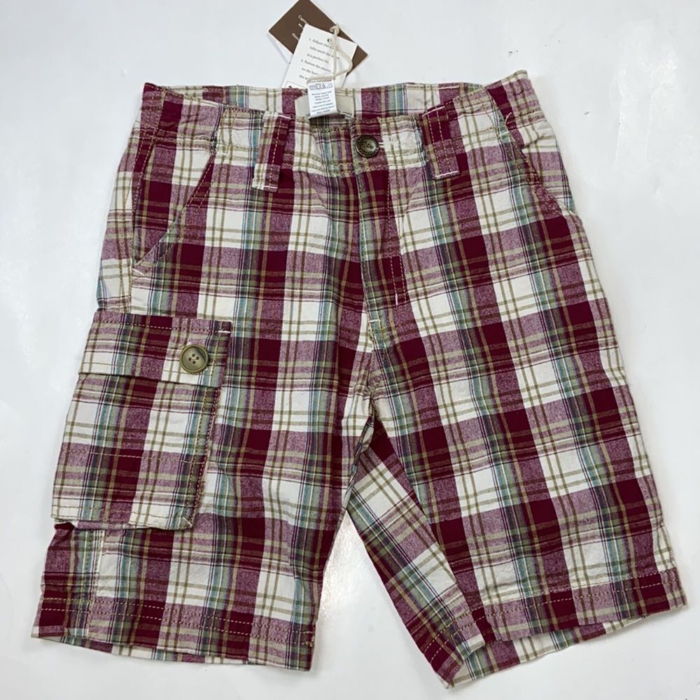 10/$50 Tea Collection Strips New Boy Shorts Size 5